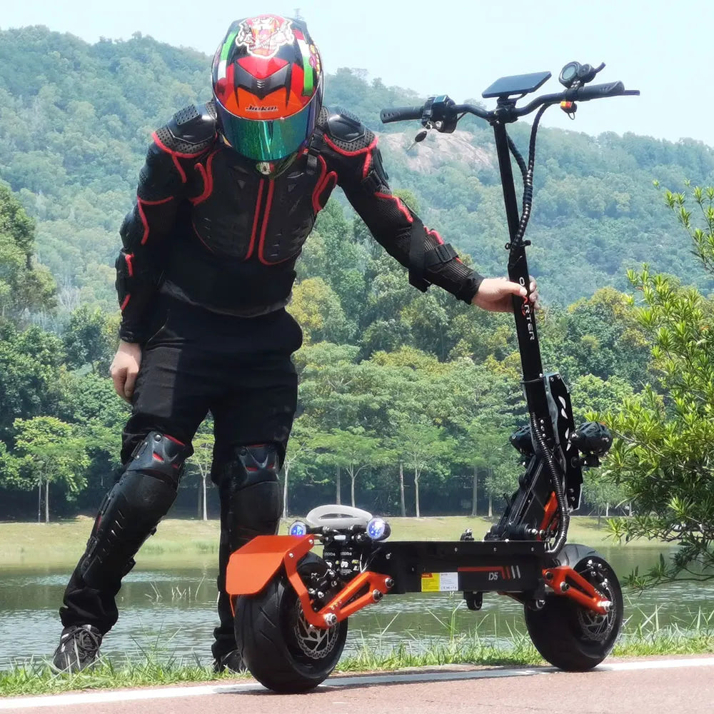 Obarter D5 5000W Electric Scooter 12 Inch Fat Tire On Road