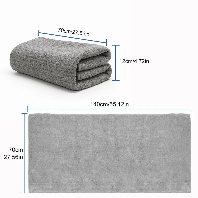 Turkish Cotton Towels And Washcloths Set Premium Quick Dry