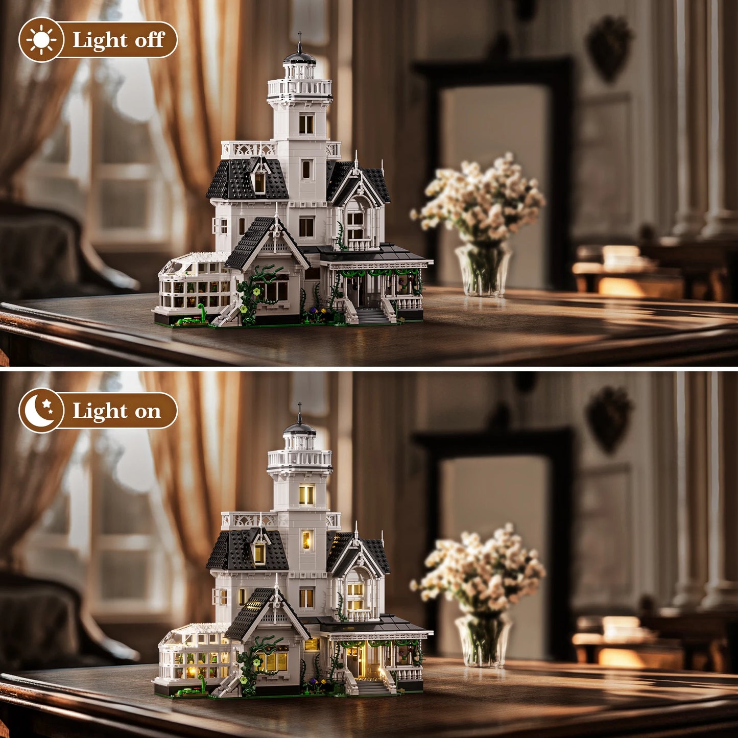 1877 Pieces Magic House Blocks Set Lego Compatible Building Model For Adults