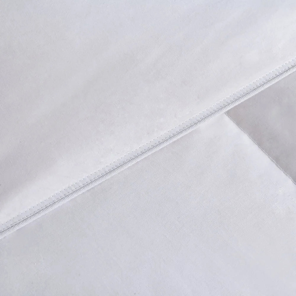 Lightweight King Comforter Nano Goose Down Cotton Bedding