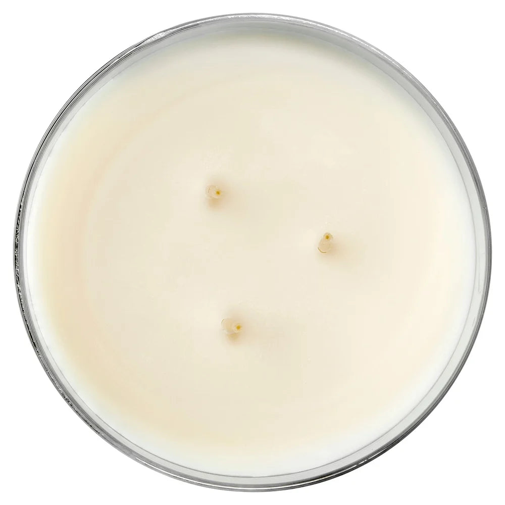Three Wick Scented Candle Warm Apple Pie Paraffin Blend Wax