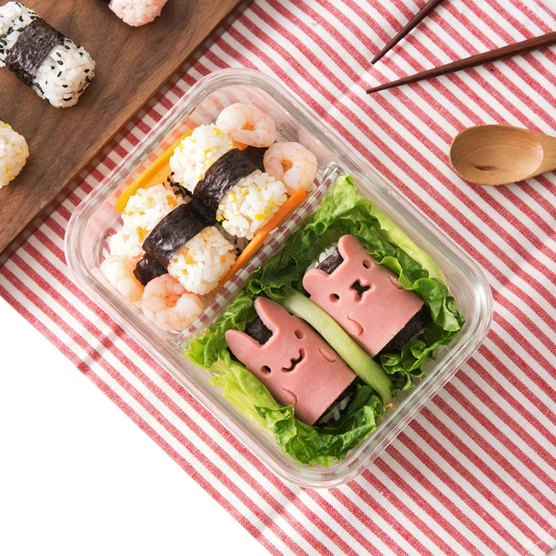Creative 5 In 1 Cartoon Rice Ball Mold Onigiri Cutter