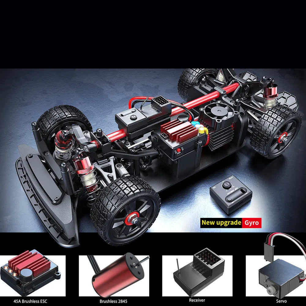 MJX Hyper Go RC Car 55kmh Brushless 4WD Off Road Toy