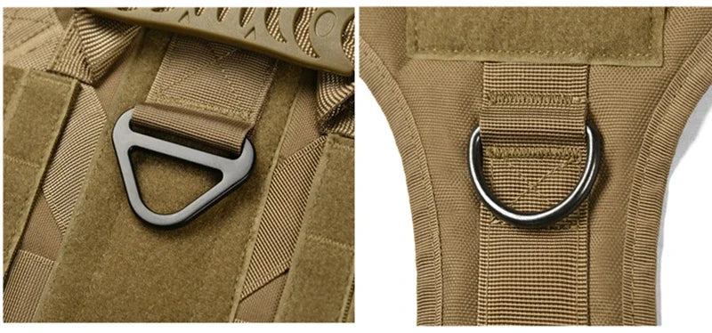 Tactical Military Vest German Shepherd Harness And Leash