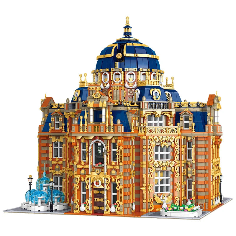 14133 Pieces Astronomy Museum Building Blocks Set High Difficulty Assembly