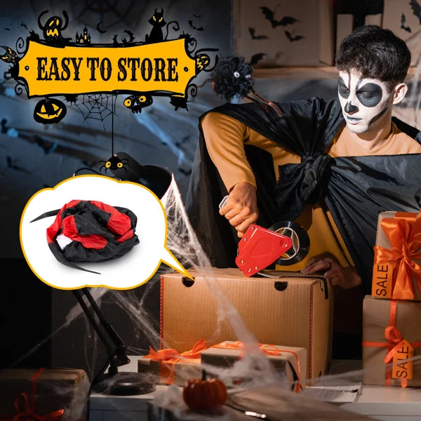 11.8ft Big Spider Inflatable Rotating Lamp Plate With LEDs