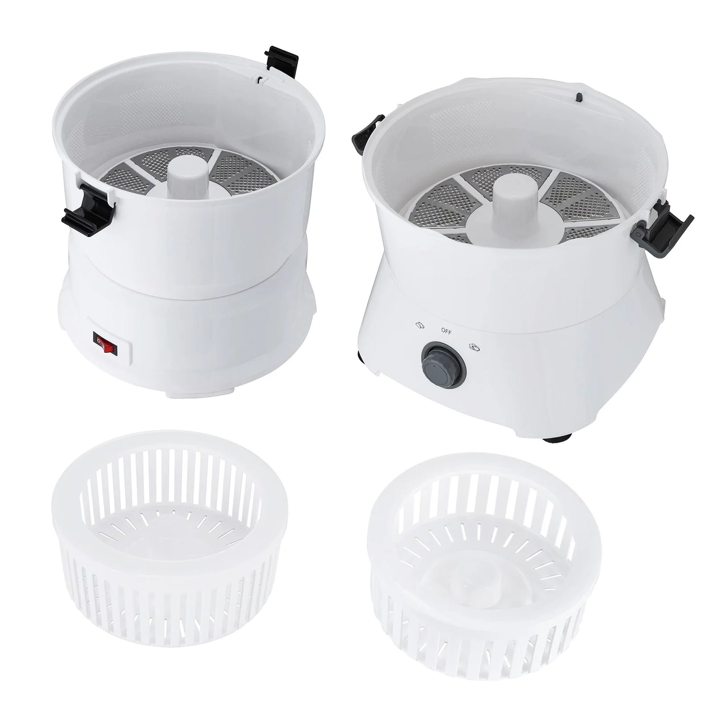 85W Electric Potato Peeler One Button Automatic Spinner