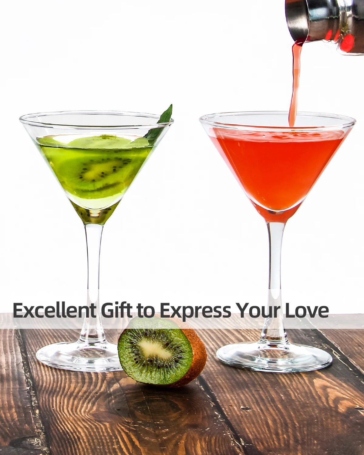 Six Ounce Cocktail Glasses Shatterproof Dishwasher Safe