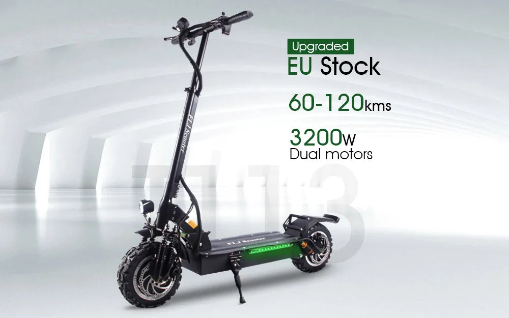 Obarter D5 5000W Electric Scooter 12 Inch Fat Tire On Road