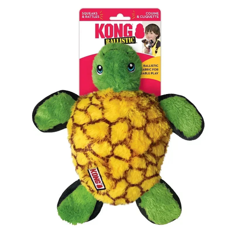 Turtle Dog Toy Plush Durable Chew Resistant Squeaky Rattle