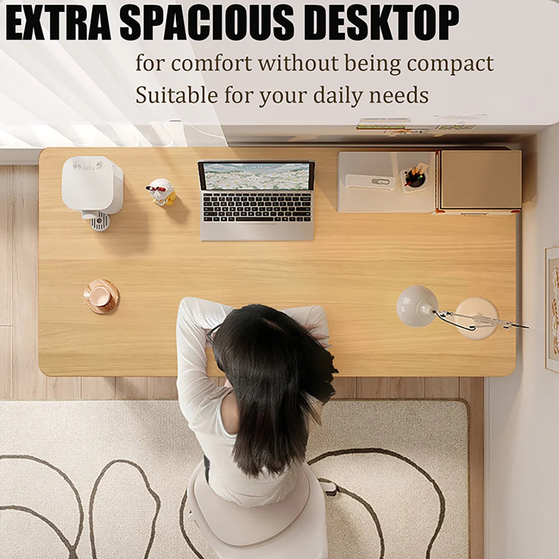 White Computer Desk Modern Simple Style Home Office Bedroom