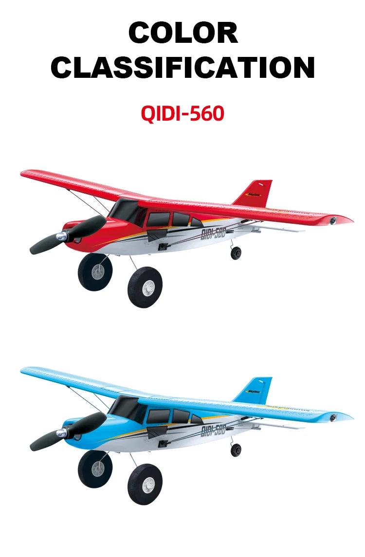 Qidi560 RC Plane Moore M7 Off Road 4CH Brushless EPP Foam