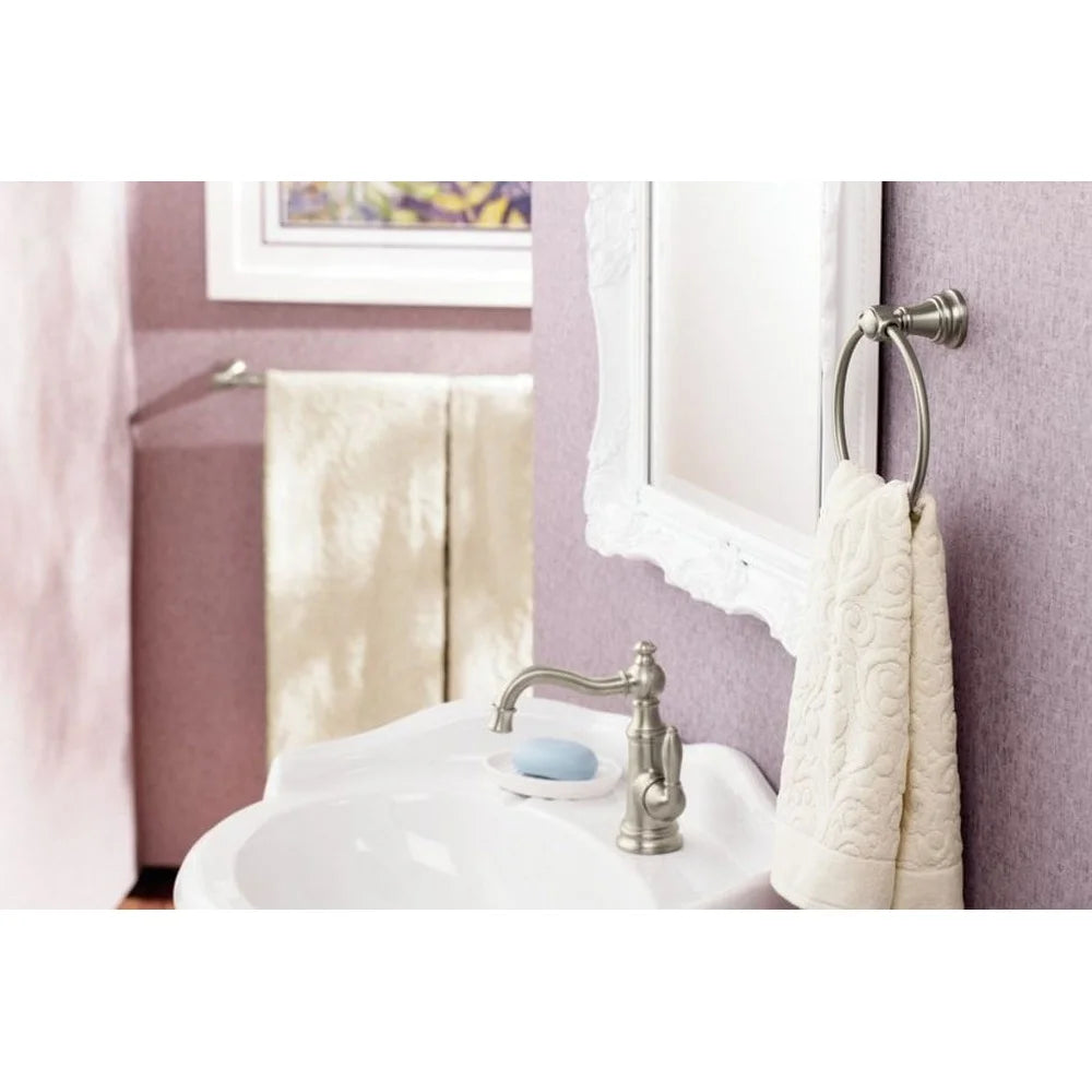 Weymouth Collection Zinc Towel Ring Rust Resistant Bronze
