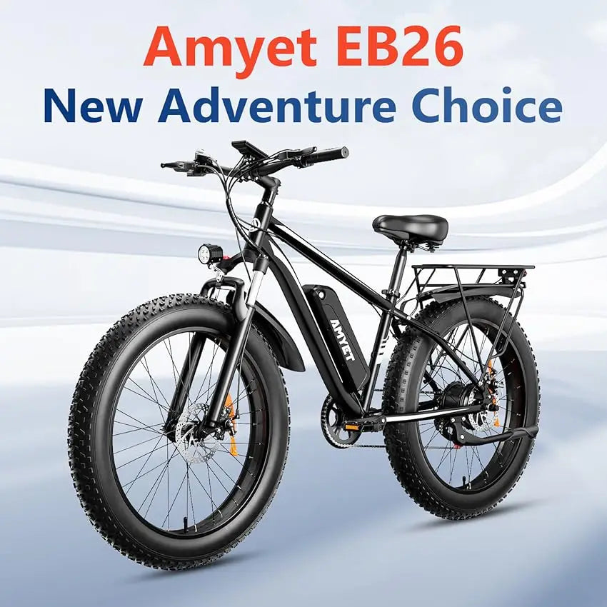 Amyet EB26 Electric Bike 1000W 48V 26 Inch Fat Tire