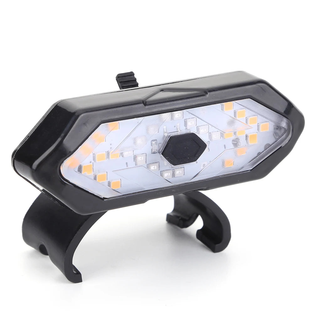 Smart Wireless Turn Signal Scooter Tail Light 900mAh USB