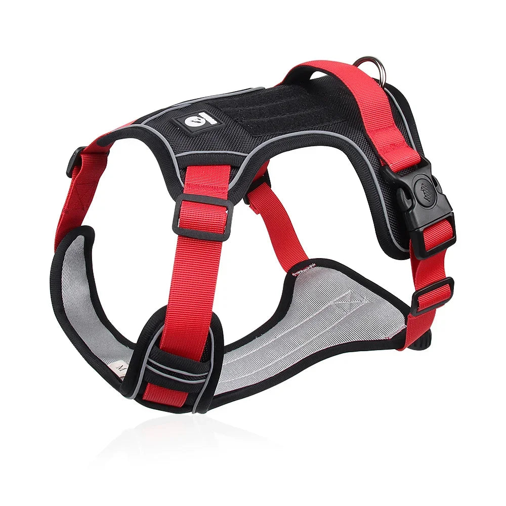 Reflective Dog Harness Medium Large Tactical Vest 1680D