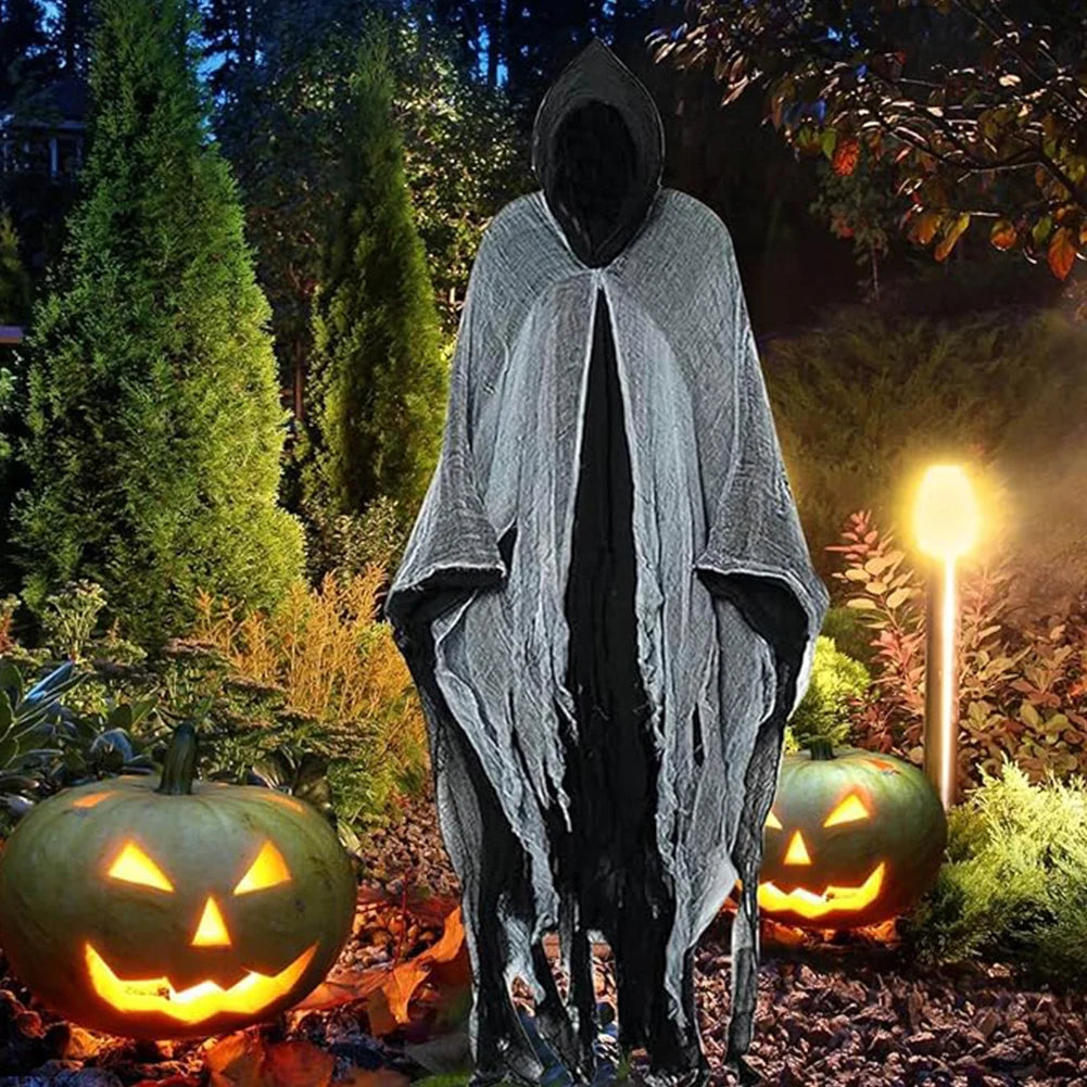 Halloween Ghost Dementor Cosplay Cloak Hood For Men Women