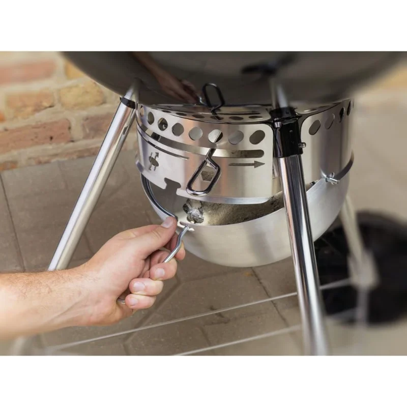 Weber Original Kettle Premium Charcoal Grill 22 Inch Black