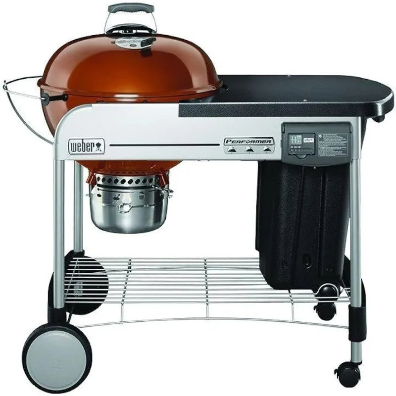 Weber Performer Charcoal Grill 22 Inch Touch N Go Ignition