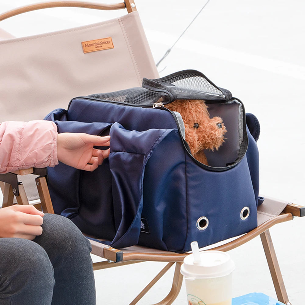 Breathable Cat Carrier Bag Travel Pet Carrier For Cats