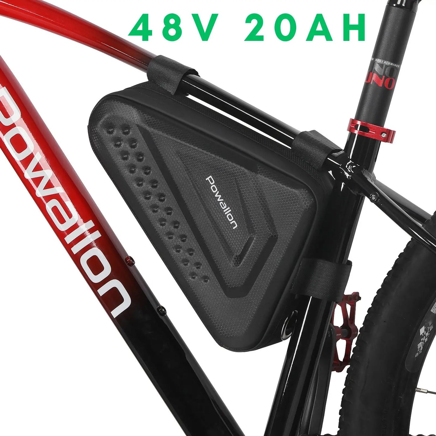 Ebike Battery 36V 48V Triangle Case Waterproof 10 13 20Ah