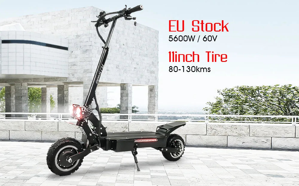 Obarter D5 5000W Electric Scooter 12 Inch Fat Tire On Road