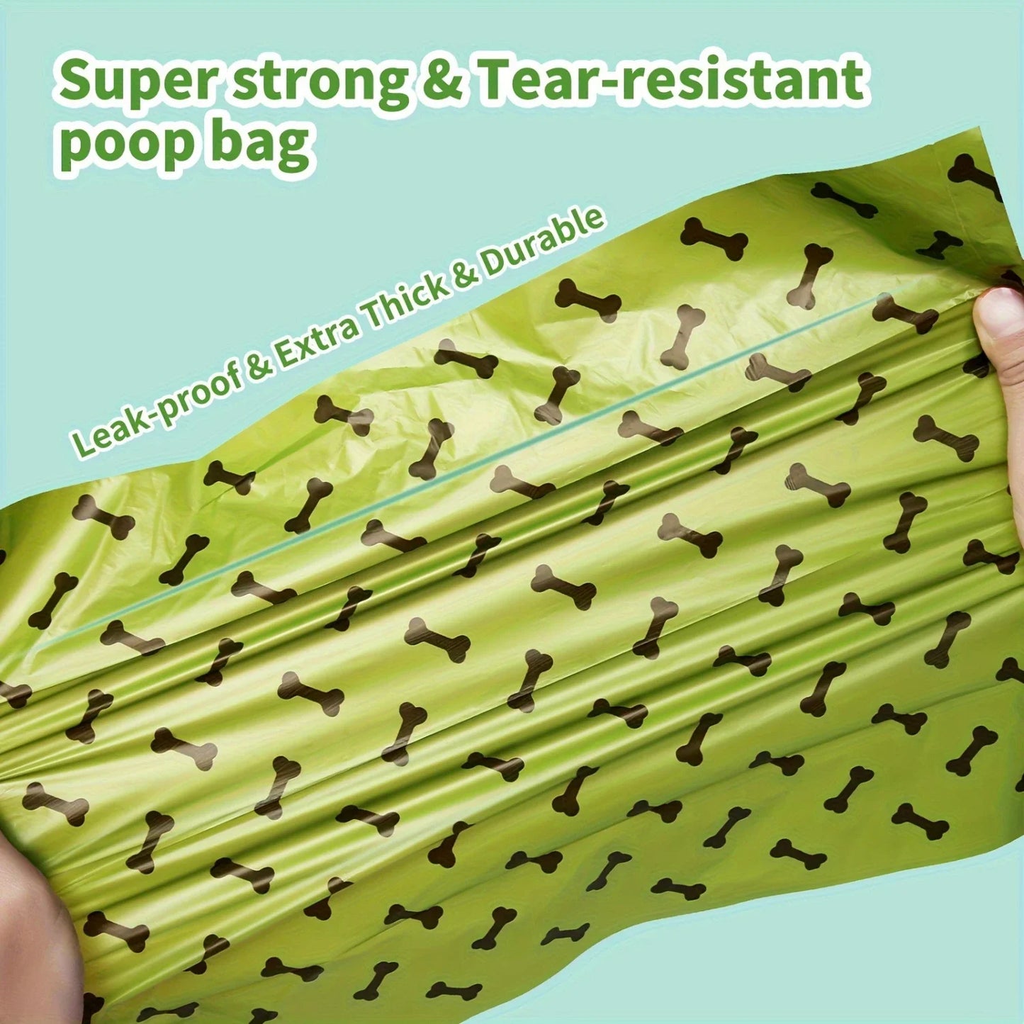 Extra Thick Lavender Scented Dog Poop Bags 14 Rolls