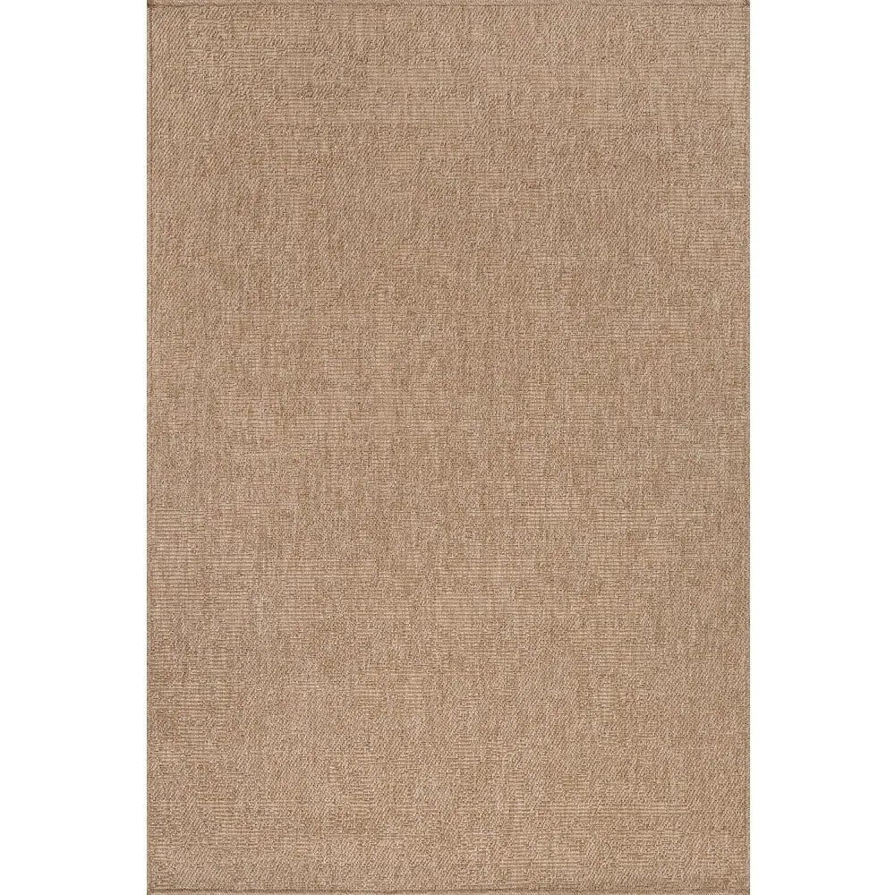 Natural Large Outdoor Area Rug for Living Dining Room Patio Office Stain Resistant Non Shedding 9 X 12 Geometric Fleece Carpet