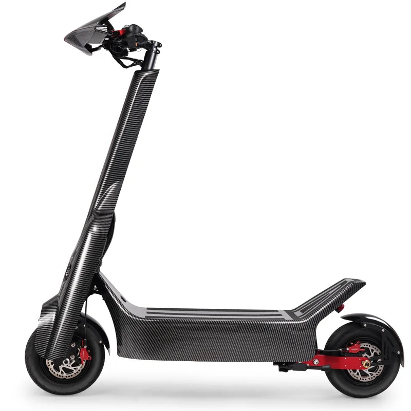 Songzo BT1 Adult Electric Scooter 1400W Dual Motor 60V 30Ah Folding E Scooter 11 Inch Tire E Mountain Scooter
