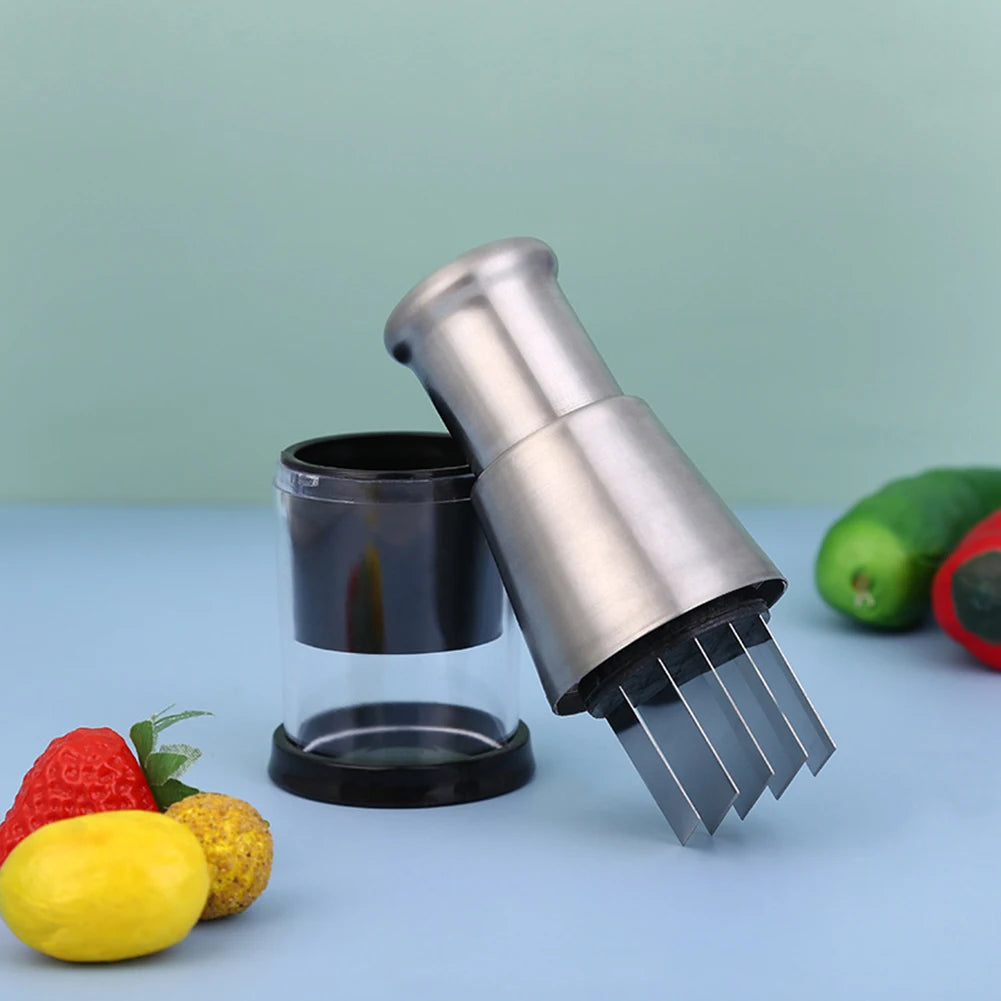 Stainless Steel Garlic Chopper Kitchen Tool For Garlic Nuts