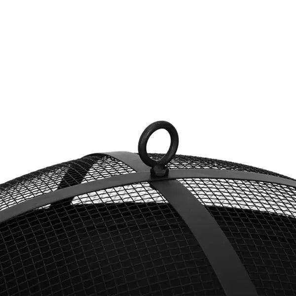 22 Inch Iron Brazier Fire Pit For Backyard Poolside