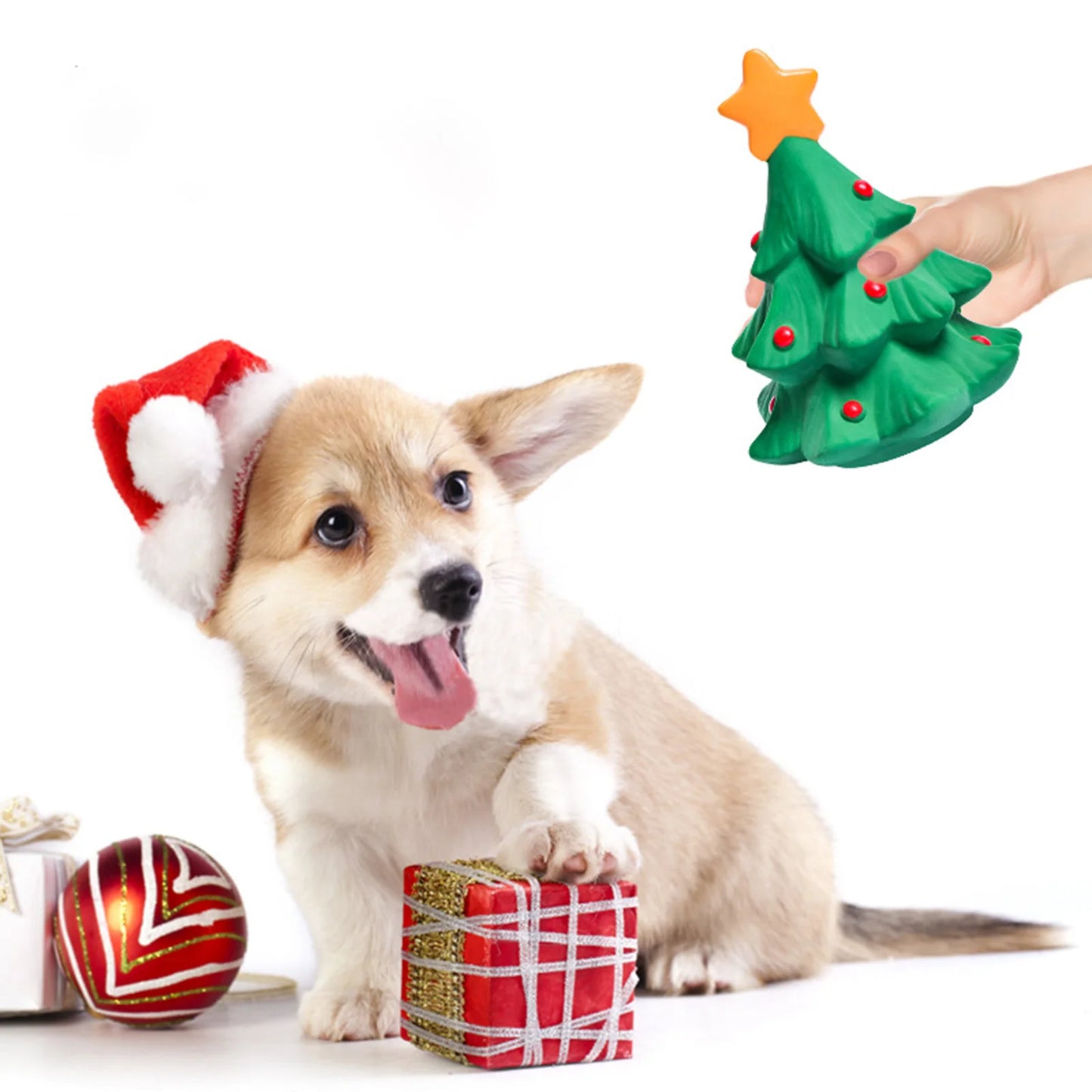 Interactive Latex Dog Chewing Toy for Small and Medium Dogs