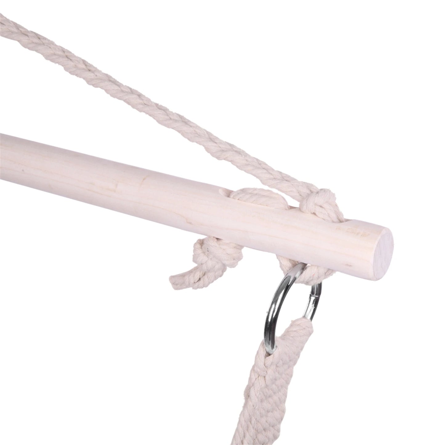 Nordic White Hanging Hammock Chair Indoor Outdoor Garden Dormitory Single Safety Swing for Adults and Kids