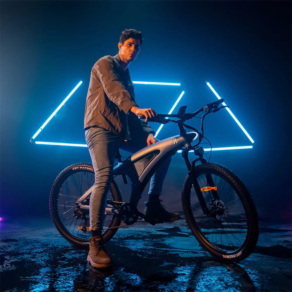 HX Q5 2000W Electric Mountain E Bike 48V 20Ah Off Road