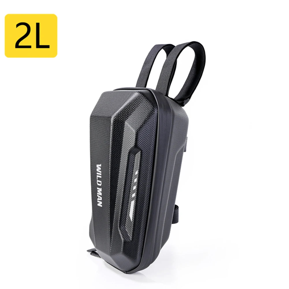 Electric Scooter Front Bag EVA Hard Shell Waterproof 2 To 3L