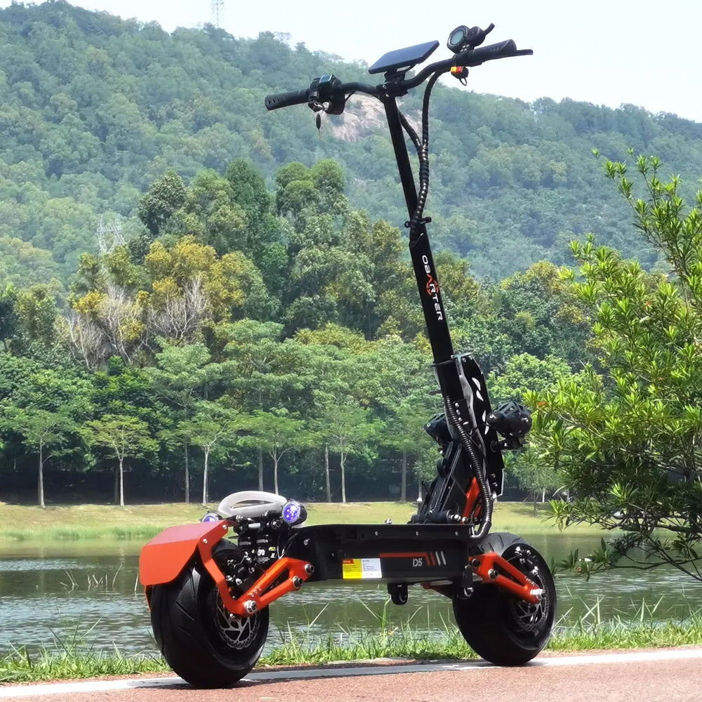 Obarter D5 5000W Electric Scooter 12 Inch Fat Tire On Road