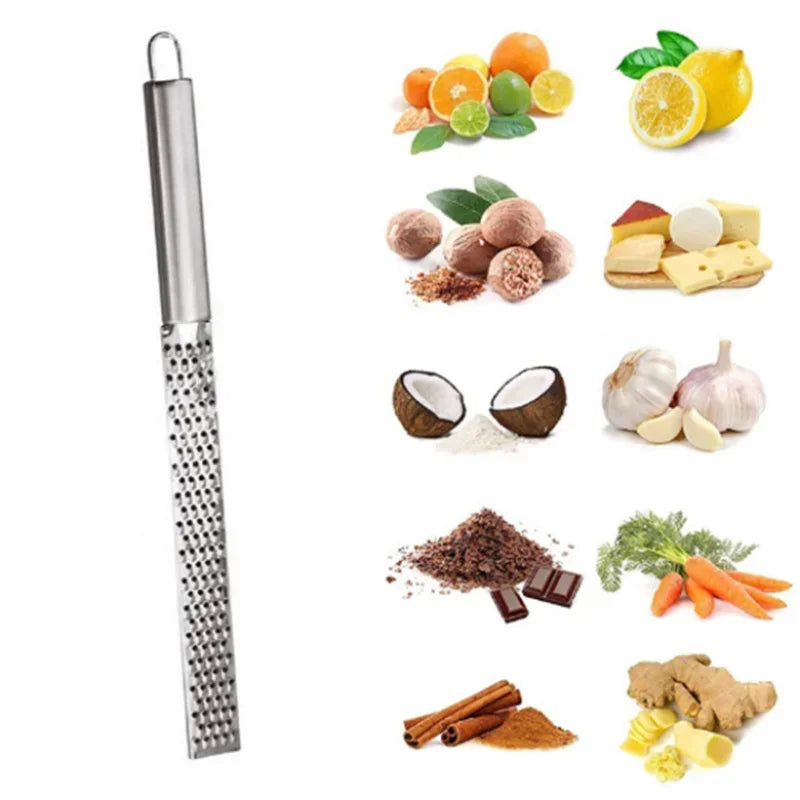 Stainless Steel Handheld Citrus Zester Grater Fruit Peeler