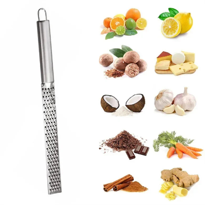 Stainless Steel Handheld Citrus Zester Grater Fruit Peeler