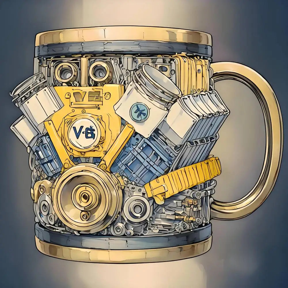 Stainless Steel Car Shaped Coffee Mug 150ml Retro Novelty