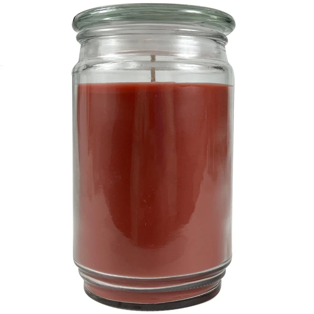 Apple Pecan Scented Candle 20oz Single Wick Glass Jar
