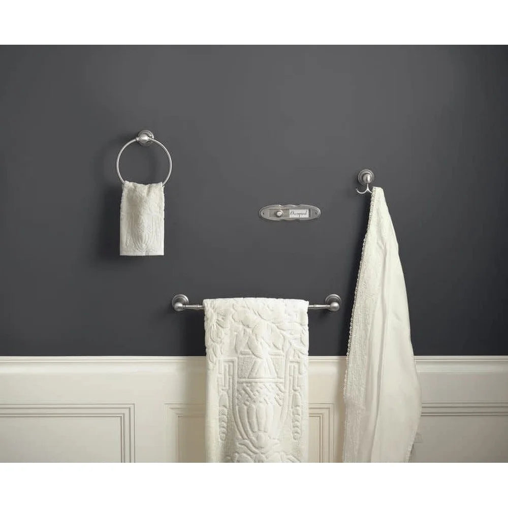 Weymouth Collection Zinc Towel Ring Rust Resistant Bronze
