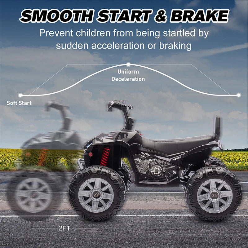 24V Kids Electric Vehicle 4 Wheeler Ride On Toy Car Gift