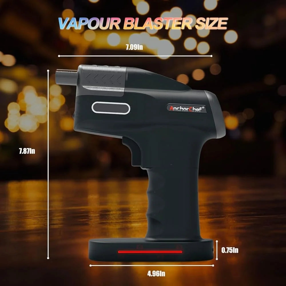 Aroma Blaster Smoke Bubble Gun With Four Flavors Vapor Kit