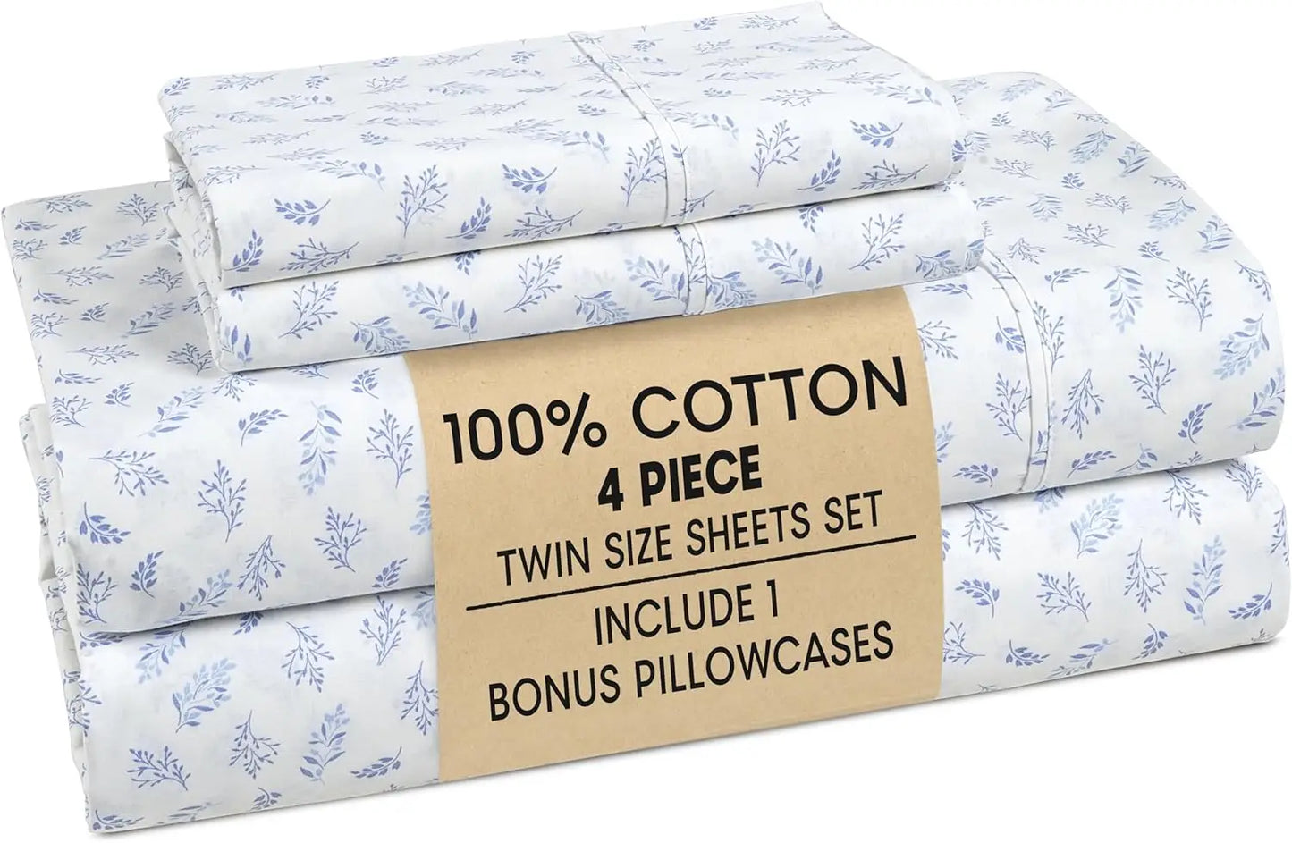 Platino 100 Percent Cotton Queen Sheet Set 6 Piece Percale