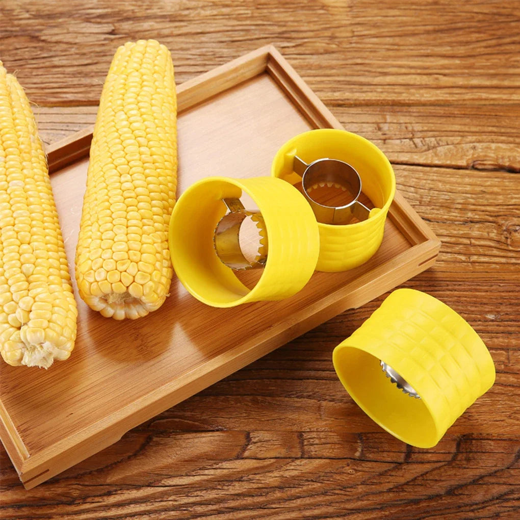 Stainless Steel Corn Stripper Cob Cutter Kitchen Gadget