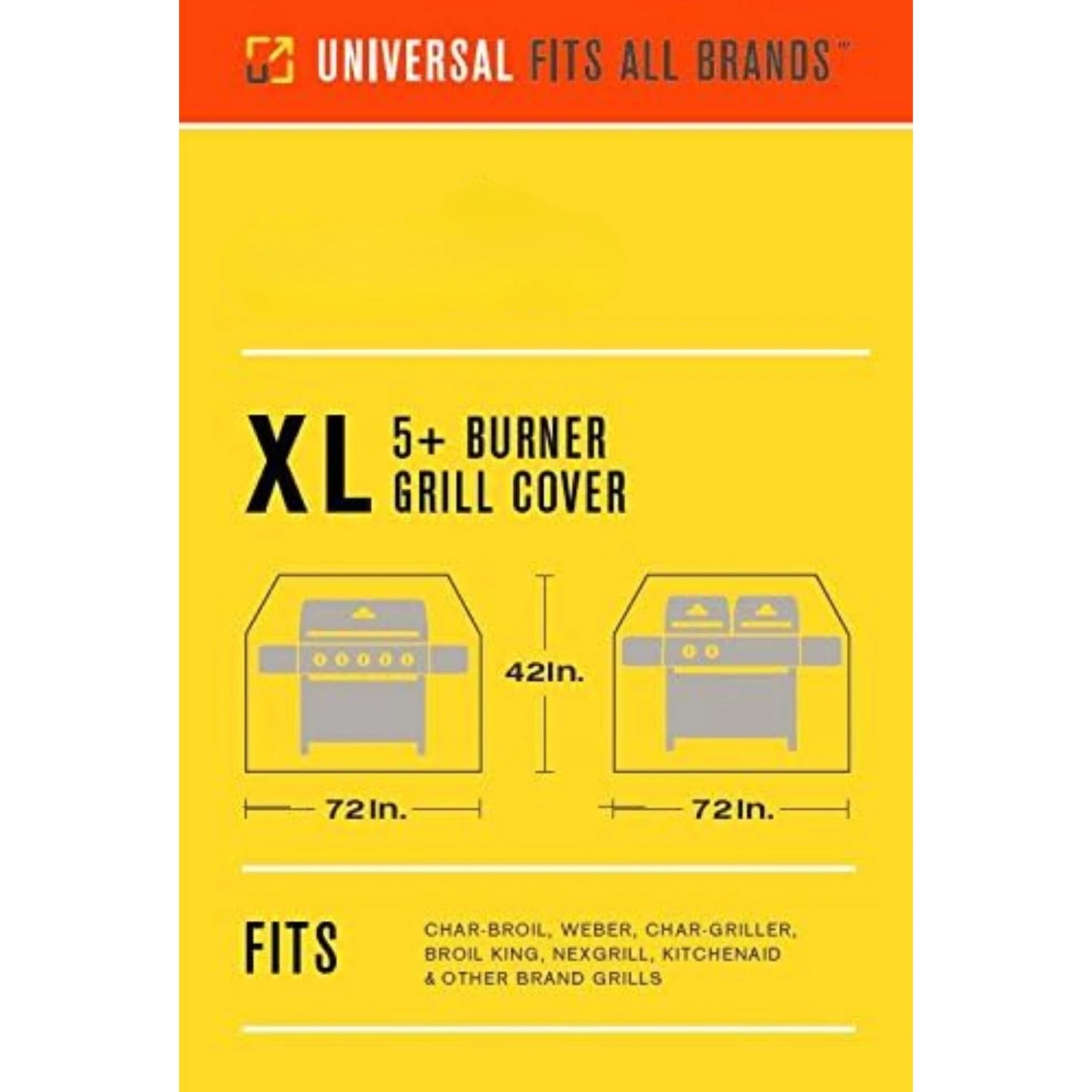 Performance Grill Cover for Five Burner Extra Large