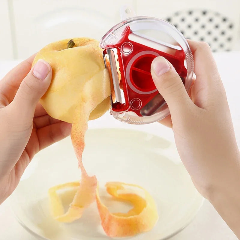 ThreeInOne Kitchen Peeler Grater Carrot Cutter Fruit Tool