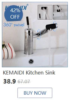 KEMAIDI 23In Oval Ceramic Vessel Sink Gold Waterfall Faucet