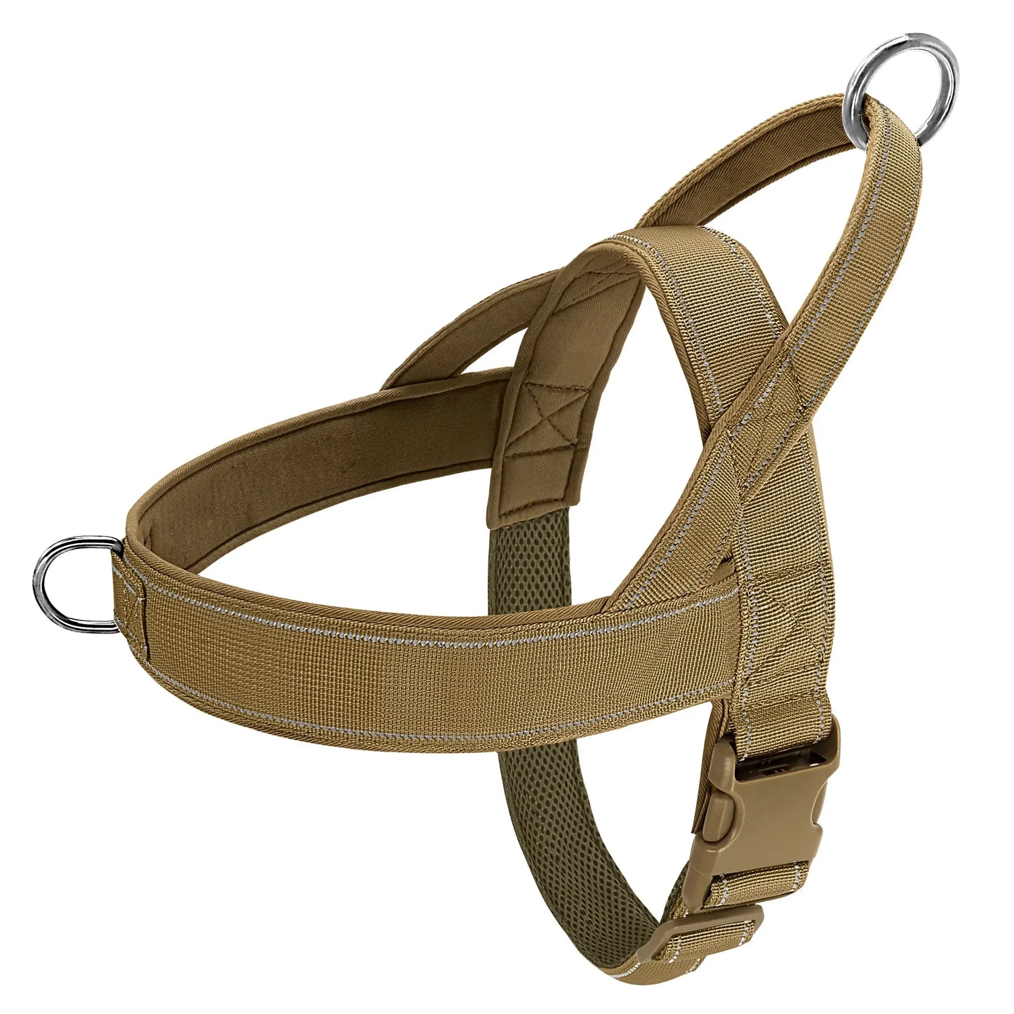 Nylon Durable No Pull Dog Harness With Handle Reflective