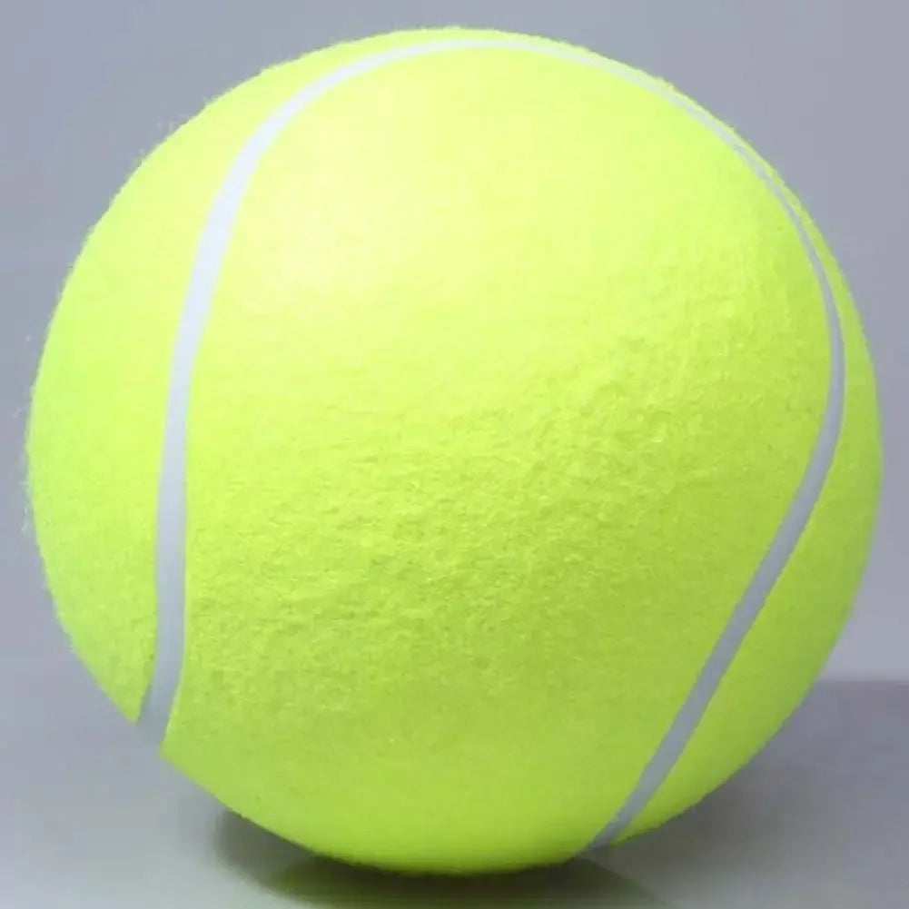 Giant Inflatable Tennis Ball for Dog Chew Toy Outdoor Play